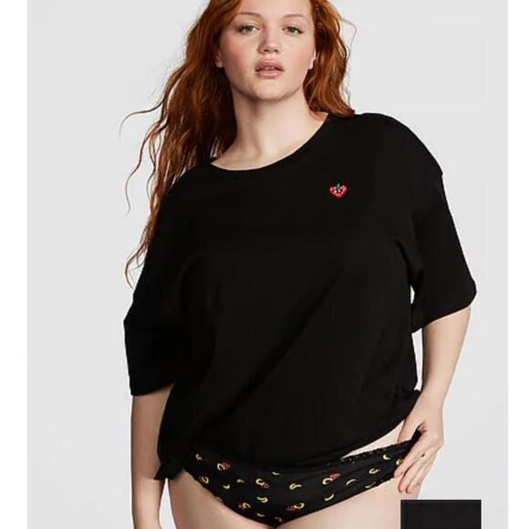 Victoria Secret PINK Cotton Tee & Panty Set - Picture 2 of 2